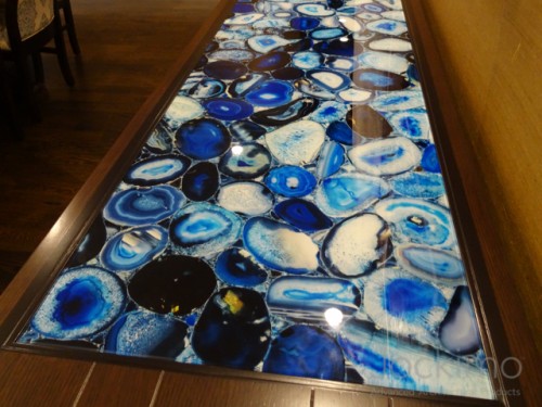 Stone Glass Top