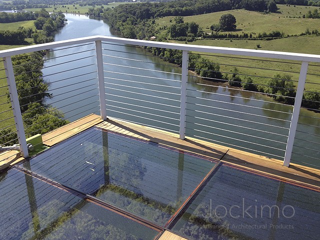 glass floors for daylighting